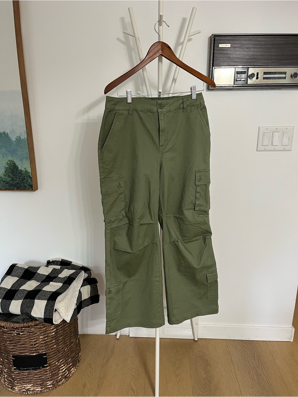 wild fable (Target) Olive Utility Pants